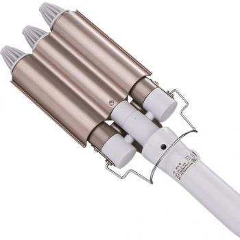 Triple Barrel Ceramic Curling Wand