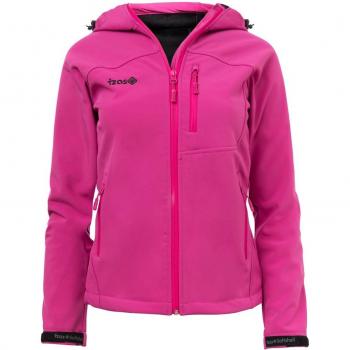 Izas Onega Damen Softshell Jacke L – Koralle