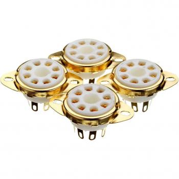 4PC 8 Pin Vacuum Tube Socket for KT88 EL34 6V6 6650 274B