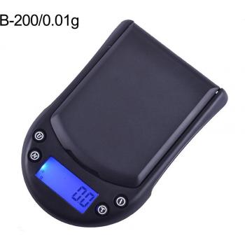 Báscula de joyería electrónica compacta