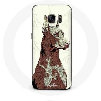 Coque de téléphone Samsung Galaxy S7 Doberman