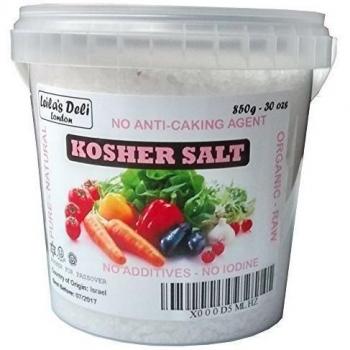 Sal kosher Leila's Deli (850 g) calidad excelente