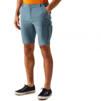 Regatta Men's Bendrick Cotton Shorts – Mid Grey, Size 34
