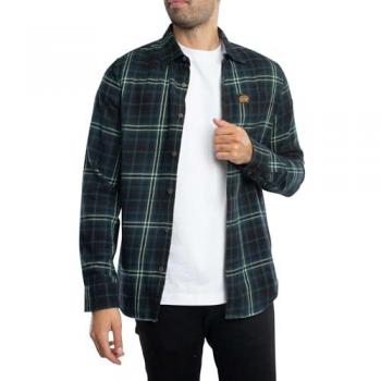 Superdry Camisa Casual de Leñador en Algodón