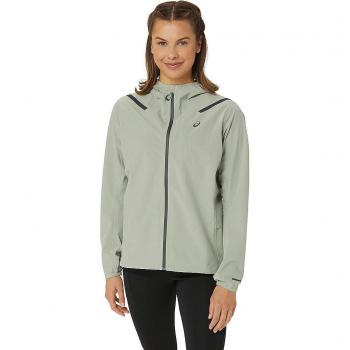 Chaqueta ASICS Accelerate Waterproof 2.0 Femenina Caqui