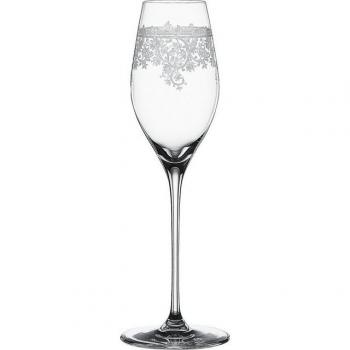 SPIEGELAU Arabesque Champagnergläser, 6-teilig, 300 ml, europäische Herstellung