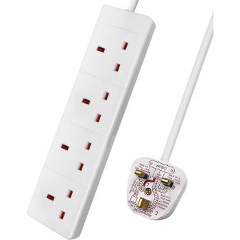 Extrastar 4 Way Extension Lead