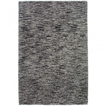 Einfarbiges Morgenland Gabbeh Design-Teppich aus Schurwolle, 240 × 155 cm