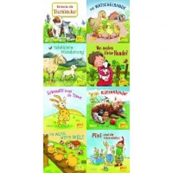 Pixi-8er-Set 273: Pixis liebste Tierkinder (8x1 Exemplar)