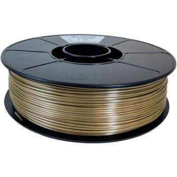 Filamento 3D PLA+ Satinado Dorado 1.75mm 800g Leon3D
