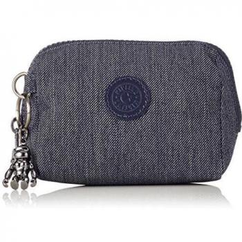 Kipling Inami S, Porte-monnaie femme, Bleu (Active Denim)