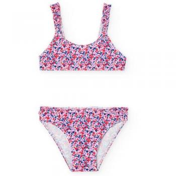 Bikini Nadar Boboli Rosa Floral Infantil