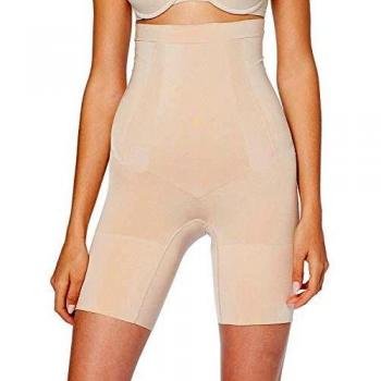 SPANXsculpt On Core Mid‑Thigh Shorts – Soft Nude, Small