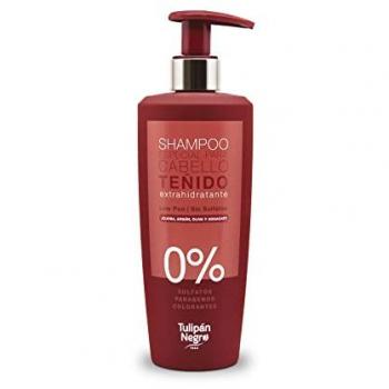 Champú Sin Sulfatos Low Poo para Teñir: 500 ml Tulipán Negro