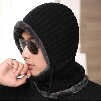 Adjustable Winter Beanie and Scarf Set