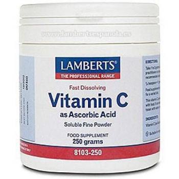 Vitamina C in polvere Lamberts 250g