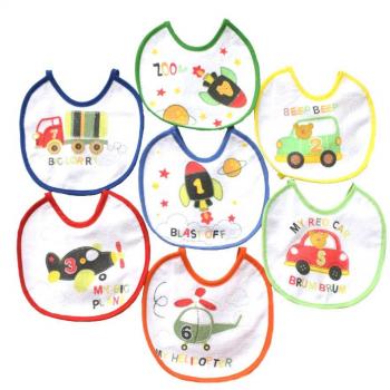 Set de Baberos Unifamily en Forma Ovalada