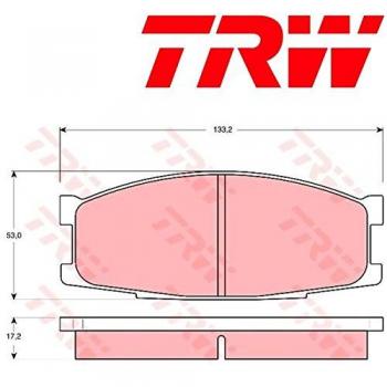 TRW GDB1022 Bremsbeläge für Sportfahrzeuge
