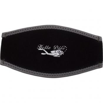 Masque de plongée confortable 5mm avec néoprène et sangle