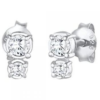 Zirconia Elli: Orecchini Eleganti Basic Argento Sterling 925