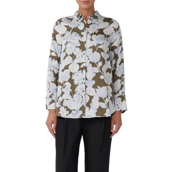Regular Fit Viskose-Bluse Oliv – s.Oliver BLACK LABEL, Frauenmode, Größe 36