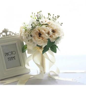 Ramos de Novia Marfil y Rosas