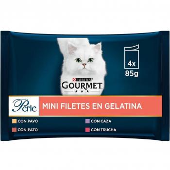 Gourmet Perle Filettini In Gelée Anatra, Caccia, Trota, Tacchino