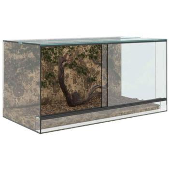 Crystal Greenhouse Cube – 80x40x40 cm, Transparent with Storage Slot