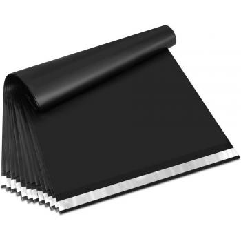 Sacs d'expédition noirs 10x13 pouces, 2.35MIL, paquet de 100