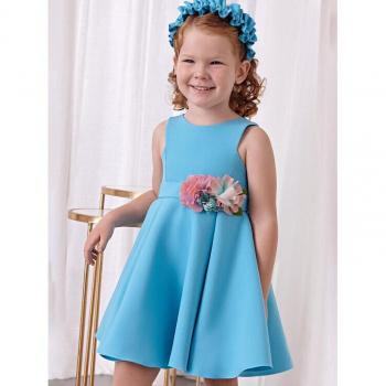 Abel & Lula Elegantes Kleid 5062 in Blau
