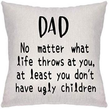 Dad’s Cozy Memory Pillow – Custom Name Print