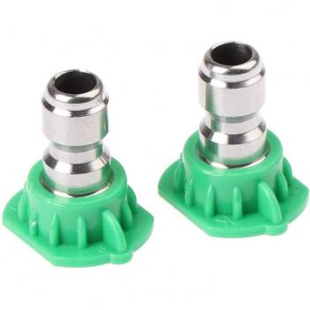 1/4 Hochdruckspritzdüse Edelstahl 4000 PSI, Schnellanschluss, 0-65 Grad, 4.0 Öffnungsgröße