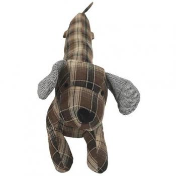Boudin de porte en polyester motif rétro canin