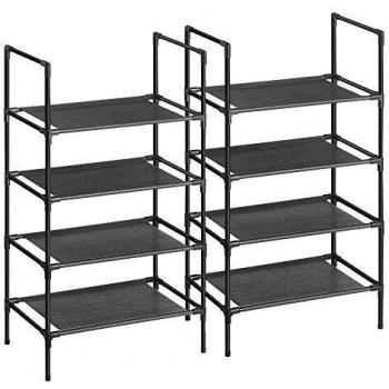 Set Scarpiera SONGMICS 45x28x80 cm Nero