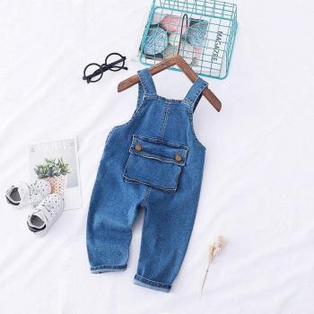 Salopette en jean pour fille