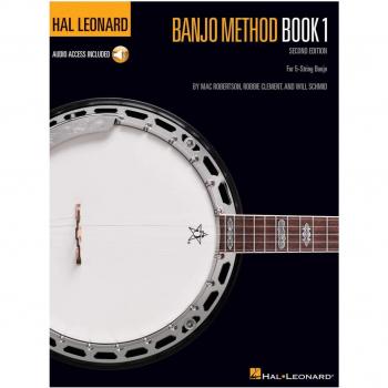 Banjo Method Book 1 by Will Schmid & Mac Robertson & Robbie Clement