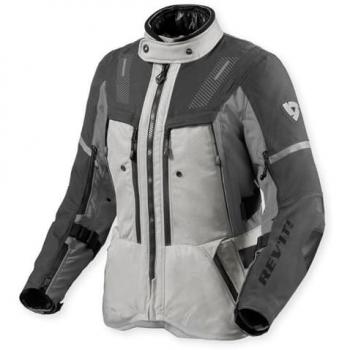 Revit Sand 5 H2O Giacca Tessile per Moto Donna – Grigio Argento, 44
