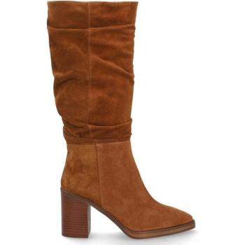 Pájaros Indiana: Botas Marrones Talla 41 con Cremallera (Casual)