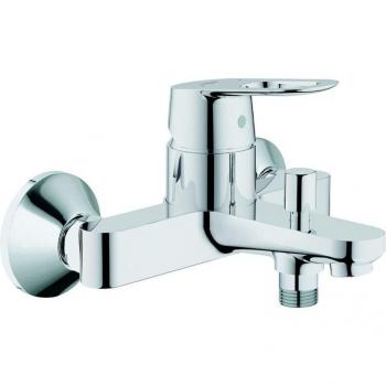 Mitigeur de bain/douche mural Grohe BauLoop, couleur Chrome
