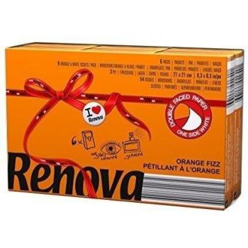 Pocket Tissues with Orange Effervescent Scent