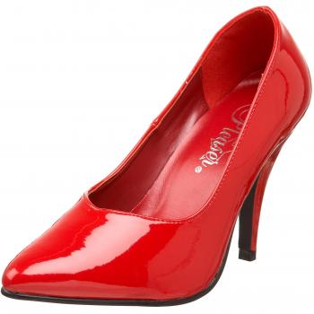 Pleaser Pink Label Dream-420w, Damen Pumps, Rot (Rot)