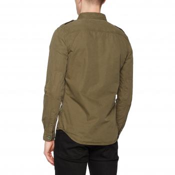 Camisa Delta Ultra Ligera de Superdry, Hombre, Verde (Trench Army), 2XL