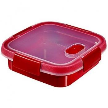 Boîte de rangement Curver Micro-Ondes 0.6L Rouge Intelligent