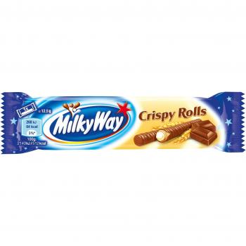Milky Way Crunchy Rolls, 24er Pack (24 x 25 g)