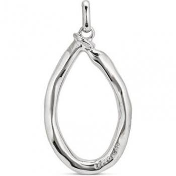 Large Silver O Charm by UNOde50