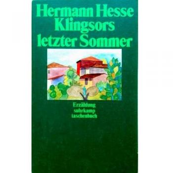 Hermann Hesse Klingsors Letzter Sommer: Erzählung (Suhrkamp Taschenbuch)