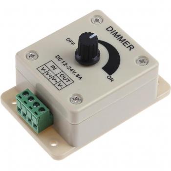 8A LED Dimmer Switch for Single Color 12-24V