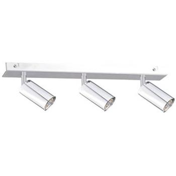 Keter Ceiling Spotlight Bar Silver, 50cm, 3x GU10