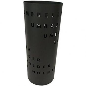 Portaombrelli Metallo Verniciato Fantasia Lettere Nero