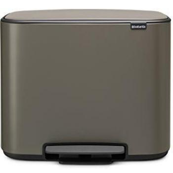Brabantia Bo Pattumiera a Pedale 11 + 23 litri